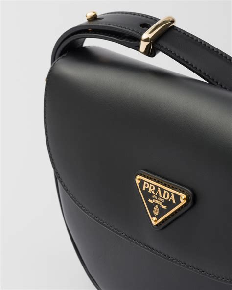 prada shopping bag city calf nero|prada arque shoulder bag.